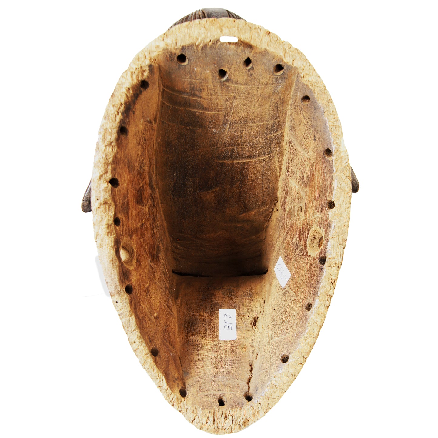 Gabun, Punu, black 'Ikwara mask', Katsouros Collection, 32 cm