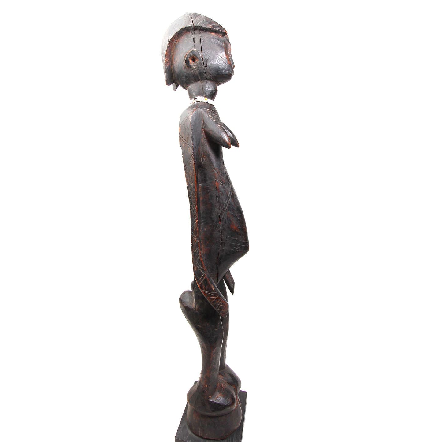 Burkina Faso, Mossi: Weibliche Figur, 55 cm