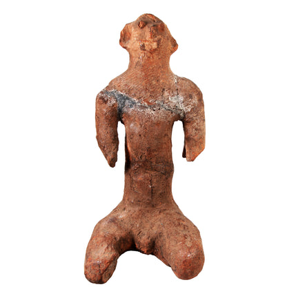 Niger-Binnendelta, Mali, Sitzende Tonfigur, 39 cm