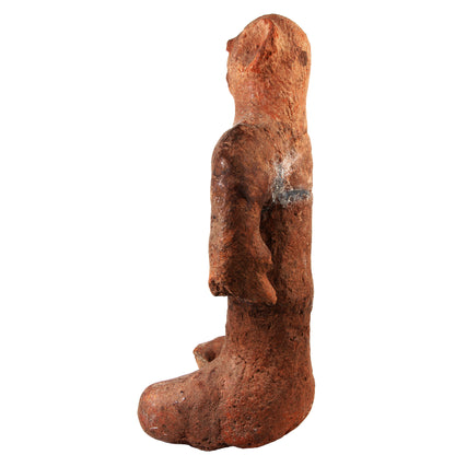 Niger-Binnendelta, Mali, Sitzende Tonfigur, 39 cm