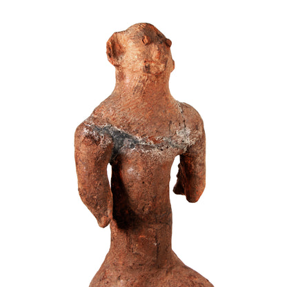Niger-Binnendelta, Mali, Sitzende Tonfigur, 39 cm