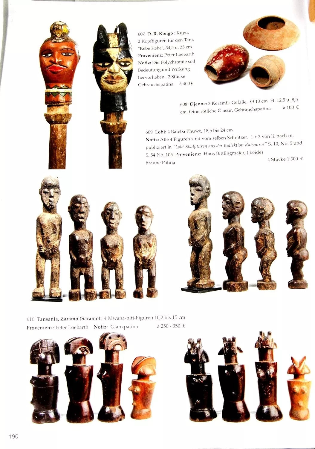 LOBI & andere afrikanische Objekte